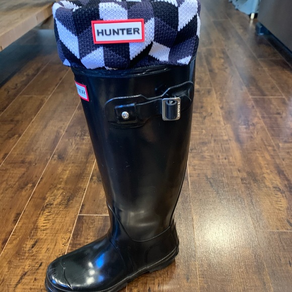 Hunter Gloss wellies - Picture 1 of 4